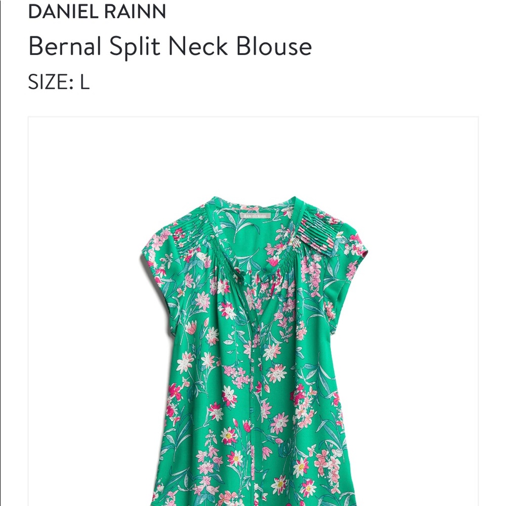 Stitchfix Bernal Split Neck Blouse